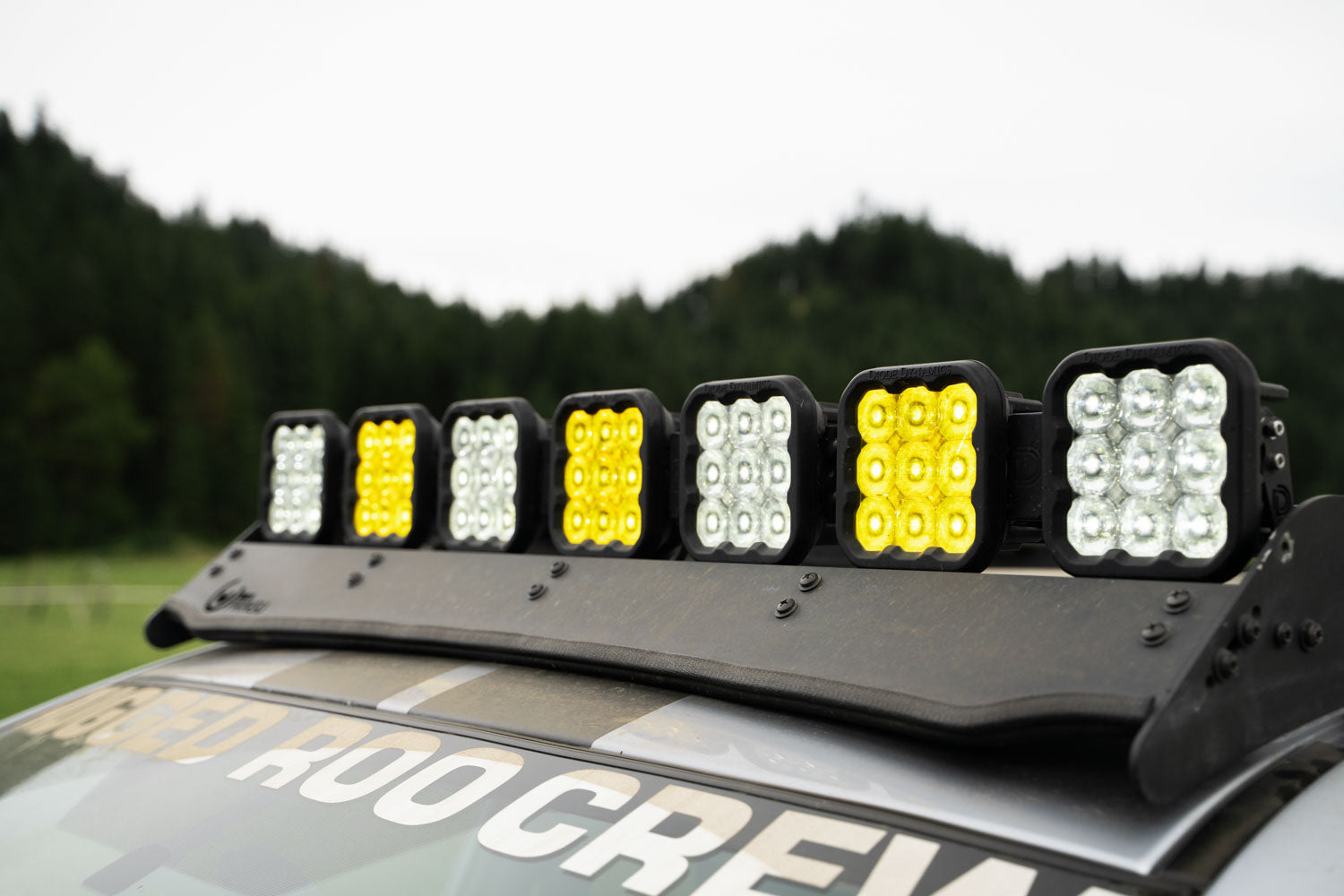 SS5 Sport Universal CrossLink 7-Pod Lightbar White Driving Diode Dynamics