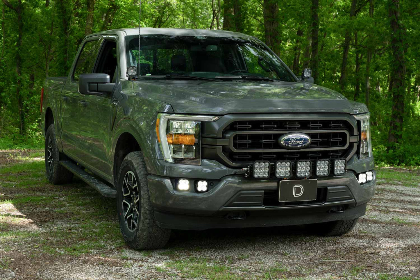 SS3 LED Fog Pocket Kit for 2021-2022 Ford F-150, White Sport Diode Dynamics