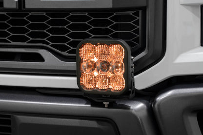 SS5 Bumper LED Pod Light Kit for 2017-2020 Ford Raptor Sport Yellow Driving Diode Dynamics