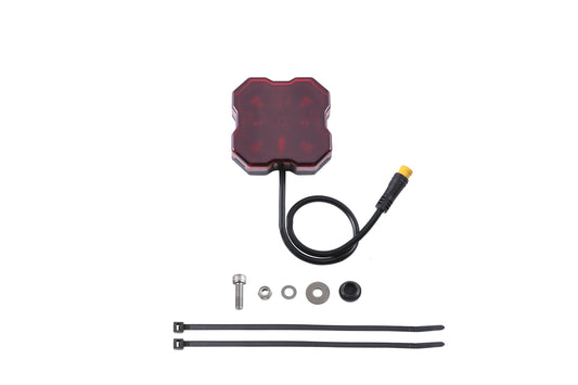 Stage Series Single-Color LED Rock Light, Red M8 (one)