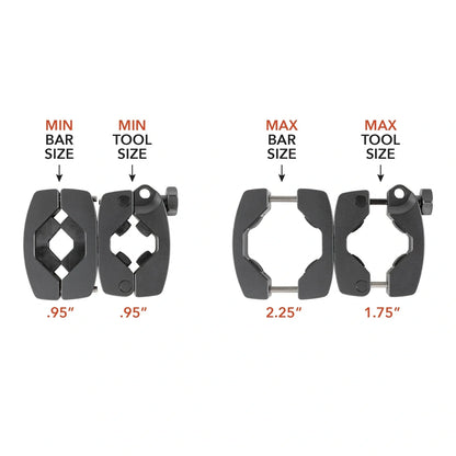 Gear Up Full Mounty Shovel/Axe Roll Bar Mount