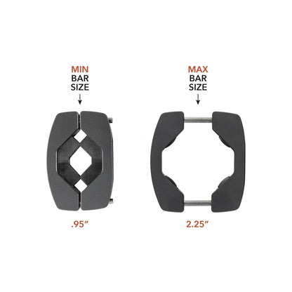 DMOS Hold My Bar Roll Bar Accessory Clamp