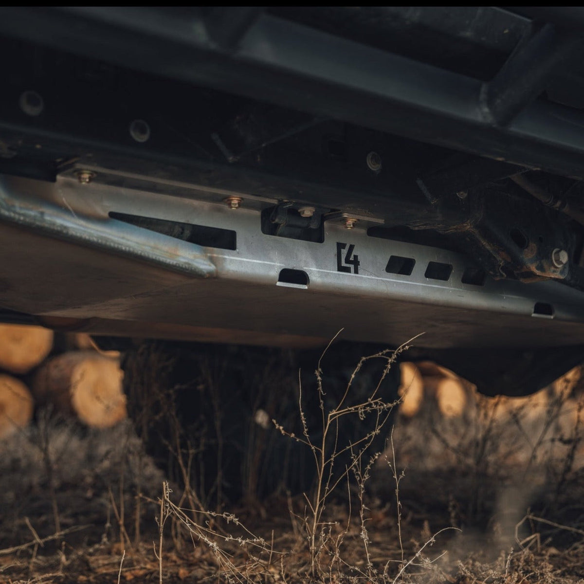 2010-2023 Lexus GX460 & 2010-2024 Toyota 4Runner Fuel Tank Skid Plate | Hammer Black Powder Coat