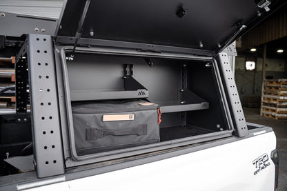 Aluminum Bed Rack Storage Box - Toyota Tacoma