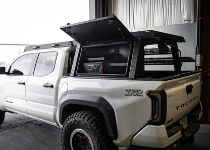 Aluminum Bed Rack Storage Box - Toyota Tacoma