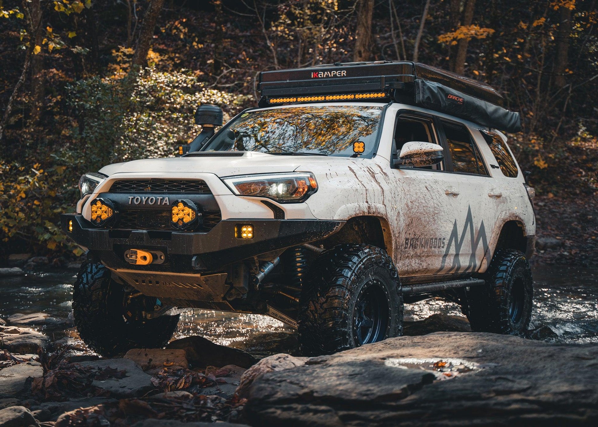 Toyota 4Runner (2014-2022) Hi-Lite Overland Front Bumper [No Bull Bar] - Backwoods Adventure Mods