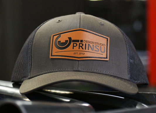 Prinsu Leather patch hat