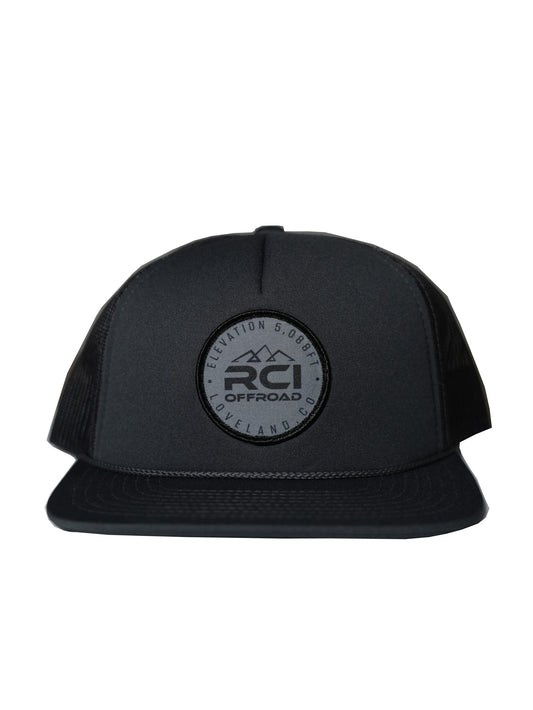 RCI Trucker Hat Charcoal Circle Logo