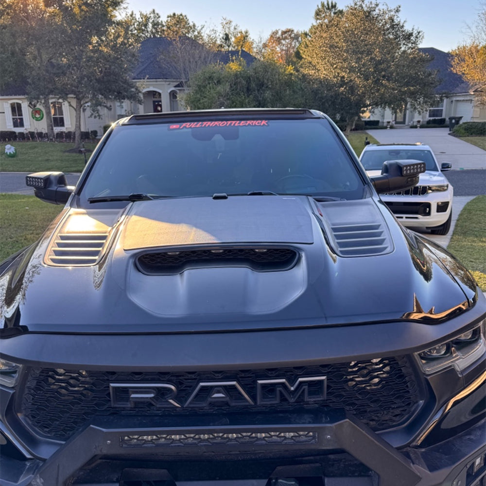 けさらんぽさらん　【LA CHOMB】TONIQUE FLANDEU Dodge Ram 1500 TRX Lensun 85W Hood Flexible Solar Panel – Pacific
