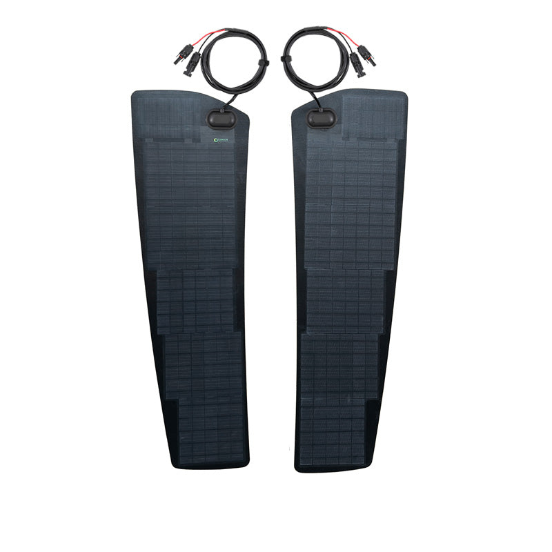 Dodge Ram 1500 4th Gen (2009-2018) Lensun 70W Hood Flexible Solar Panel