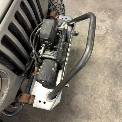 Front Diamond Series Stubby Bumper for Jeep TJ Wrangler (97-06)
