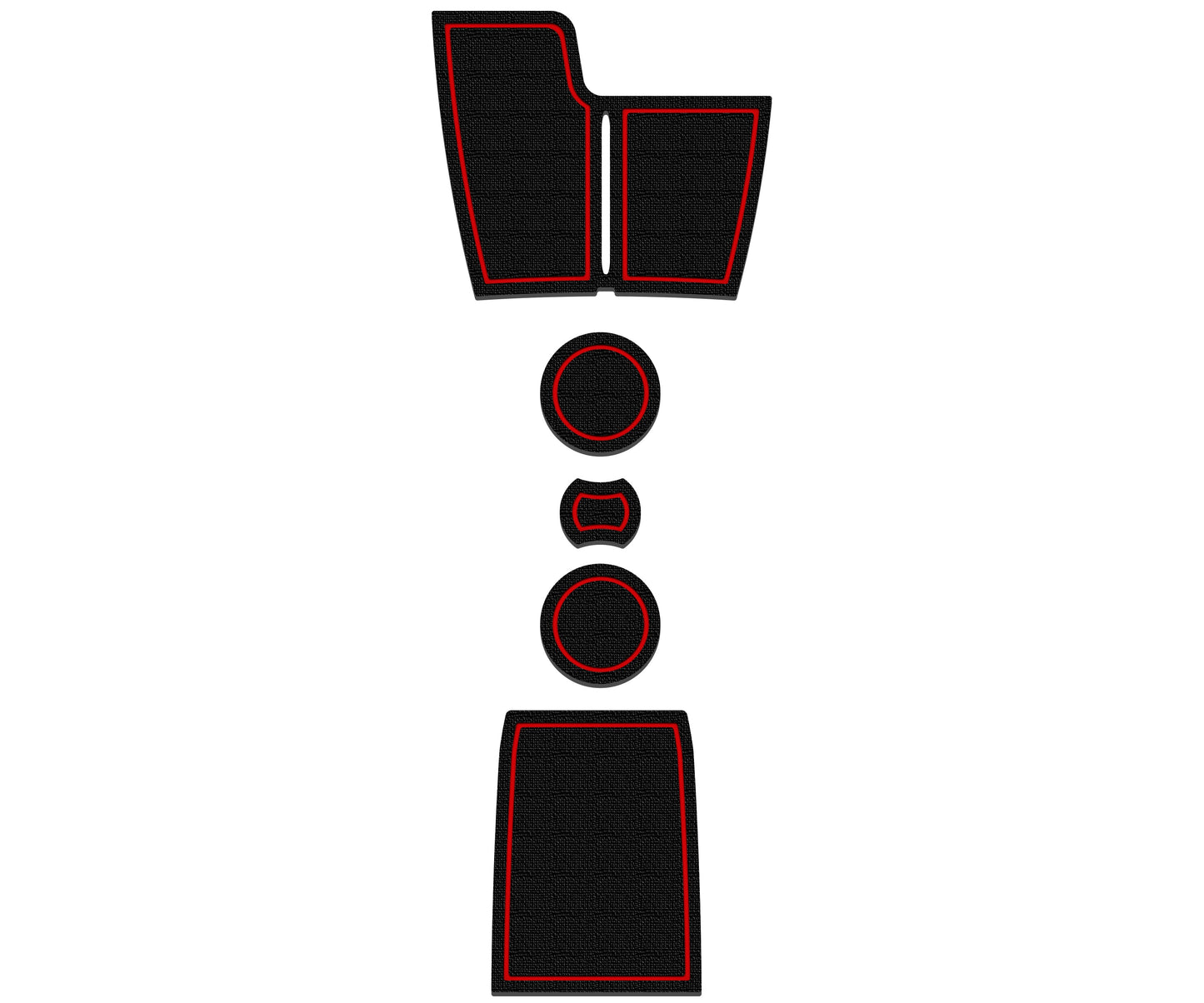Center Console Foam Inserts Fits 2020-2026 Ford Escape Without QI Charger