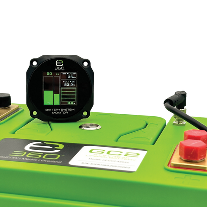 GC2 LiFePO4 Lithium Battery Monitor Kit Digital Status Display | Expion360