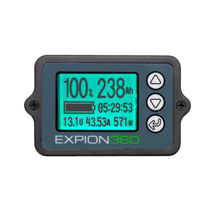 Lithium Battery Monitor Kit with Shunt (BM350) – High Precision LiFePO4 Fuel Gauge | Expion360