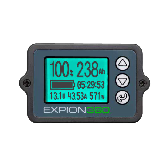 Lithium Battery Monitor Kit with Shunt (BM350) – High Precision LiFePO4 Fuel Gauge | Expion360