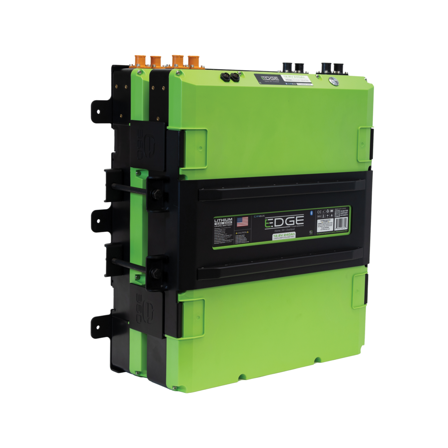 Edge EX2 2-Battery LiFePO4 Lithium Mounting Expansion Kit | Expion360