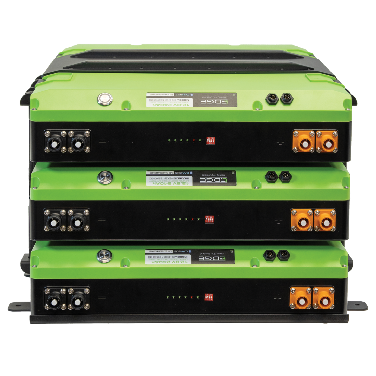 Edge EX2 3-Battery LiFePO4 Lithium Mounting Expansion Kit | Expion360