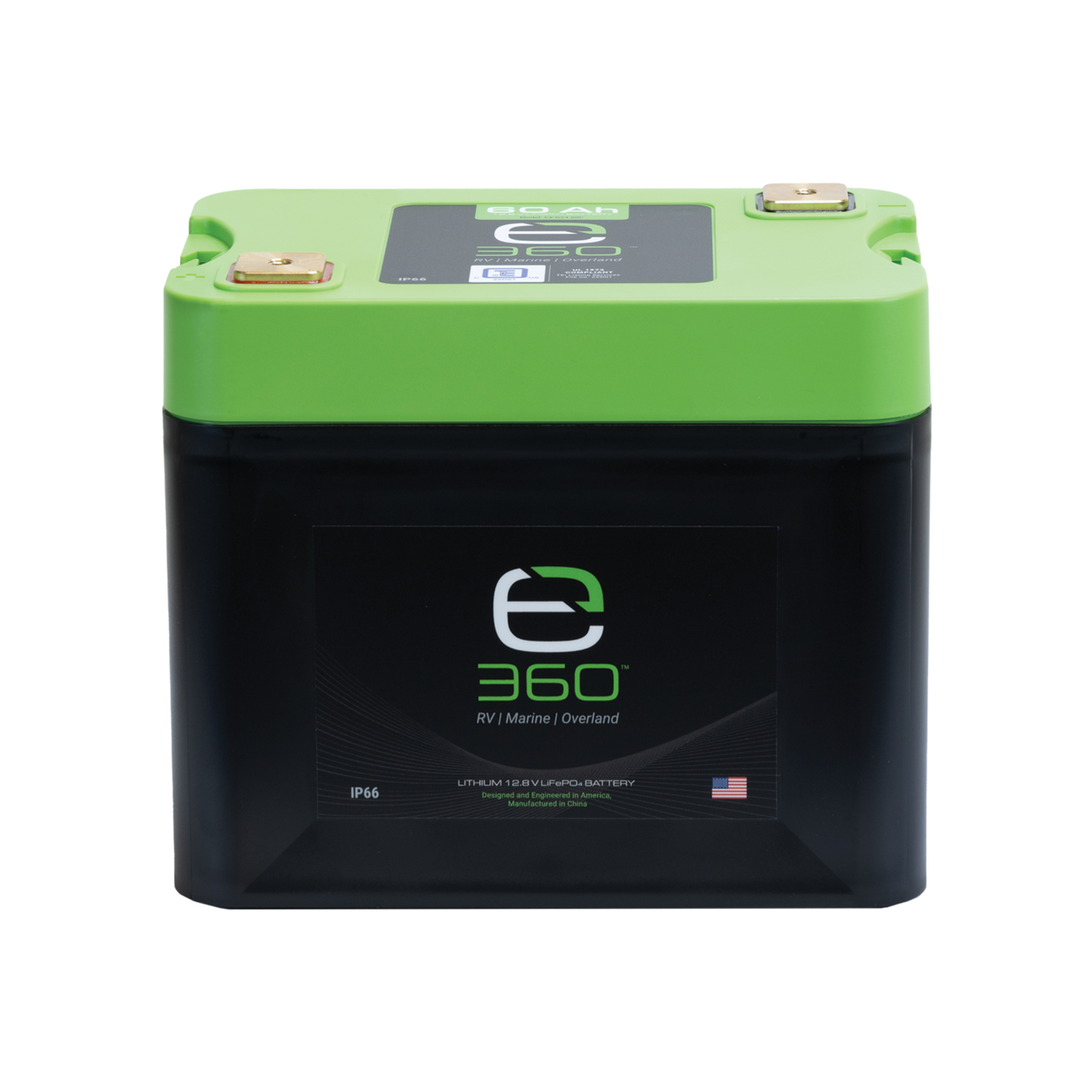 12V 60Ah LiFePO4 Lithium Battery – Group 24