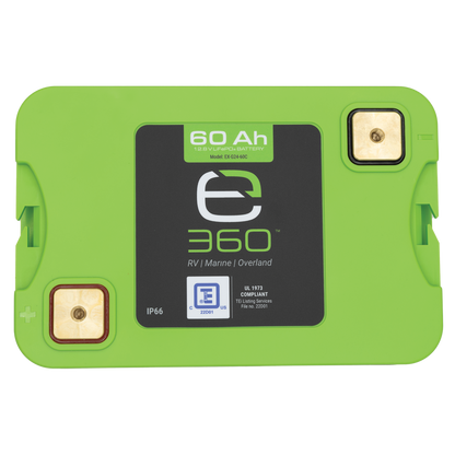 12V 60Ah LiFePO4 Lithium Battery – Group 24