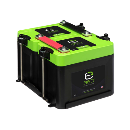 Group 24 2-Battery LiFePO4 Lithium Mounting Kit