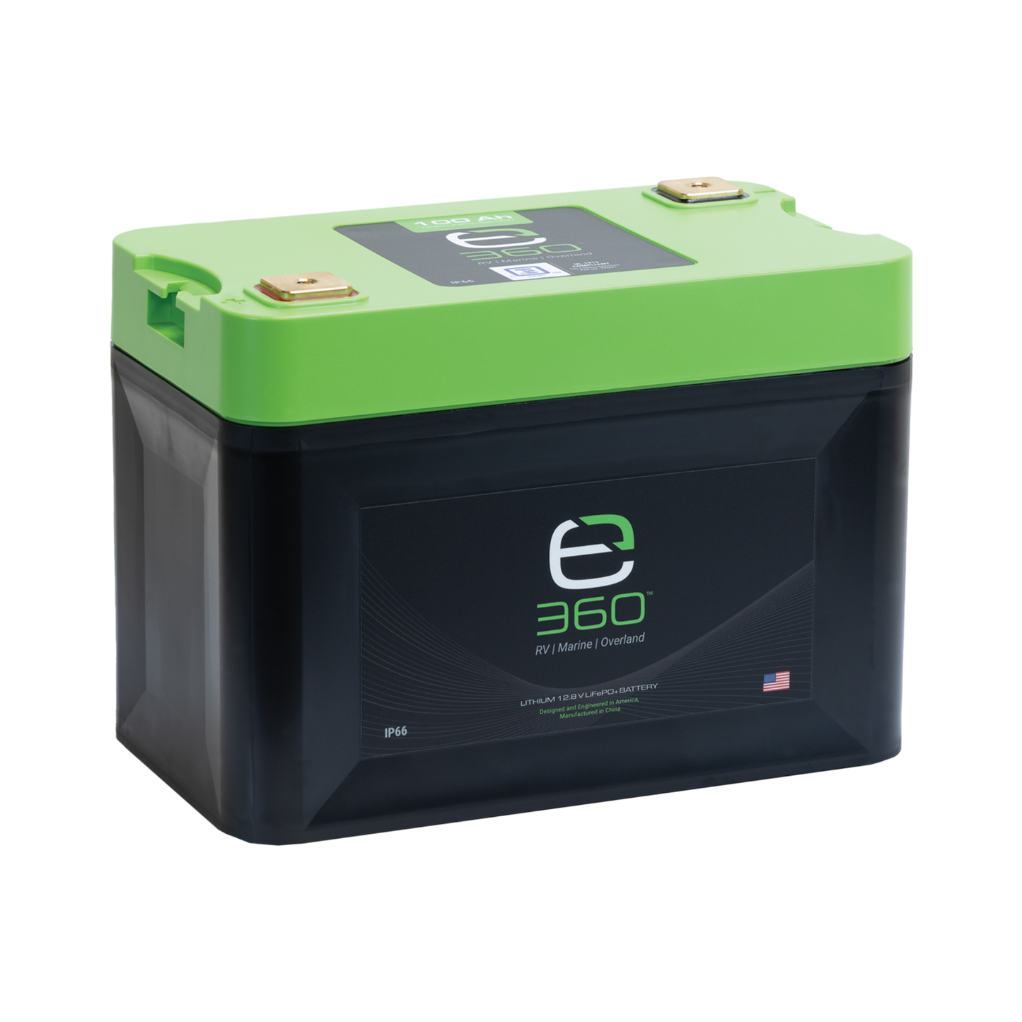 12V 100Ah LiFePO4 Lithium Battery – Group 27