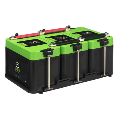 Group 27 3-Battery LiFePO4 Lithium Mounting Kit