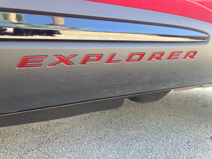 Rocker Panel Letter Inserts Fits 2020-2027 Ford Explorer