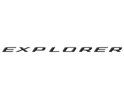 Liftgate Letter Overlays Fits 2025-2027 Ford Explorer