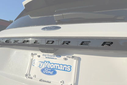 Liftgate Letter Overlays Fits 2025-2027 Ford Explorer