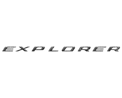 Liftgate Letter Overlays Fits 2025-2027 Ford Explorer