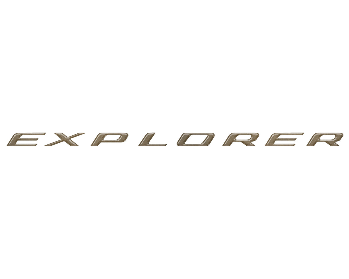Liftgate Letter Overlays Fits 2025-2027 Ford Explorer