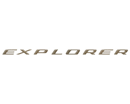 Liftgate Letter Overlays Fits 2025-2027 Ford Explorer