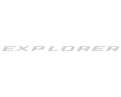 Liftgate Letter Overlays Fits 2025-2027 Ford Explorer