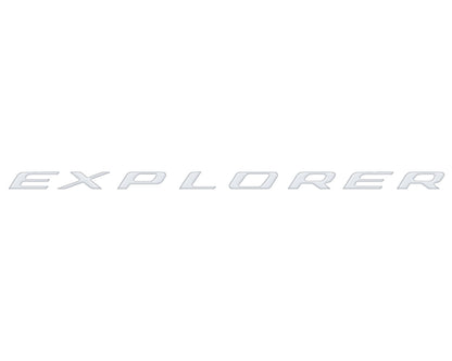 Liftgate Letter Overlays Fits 2025-2027 Ford Explorer