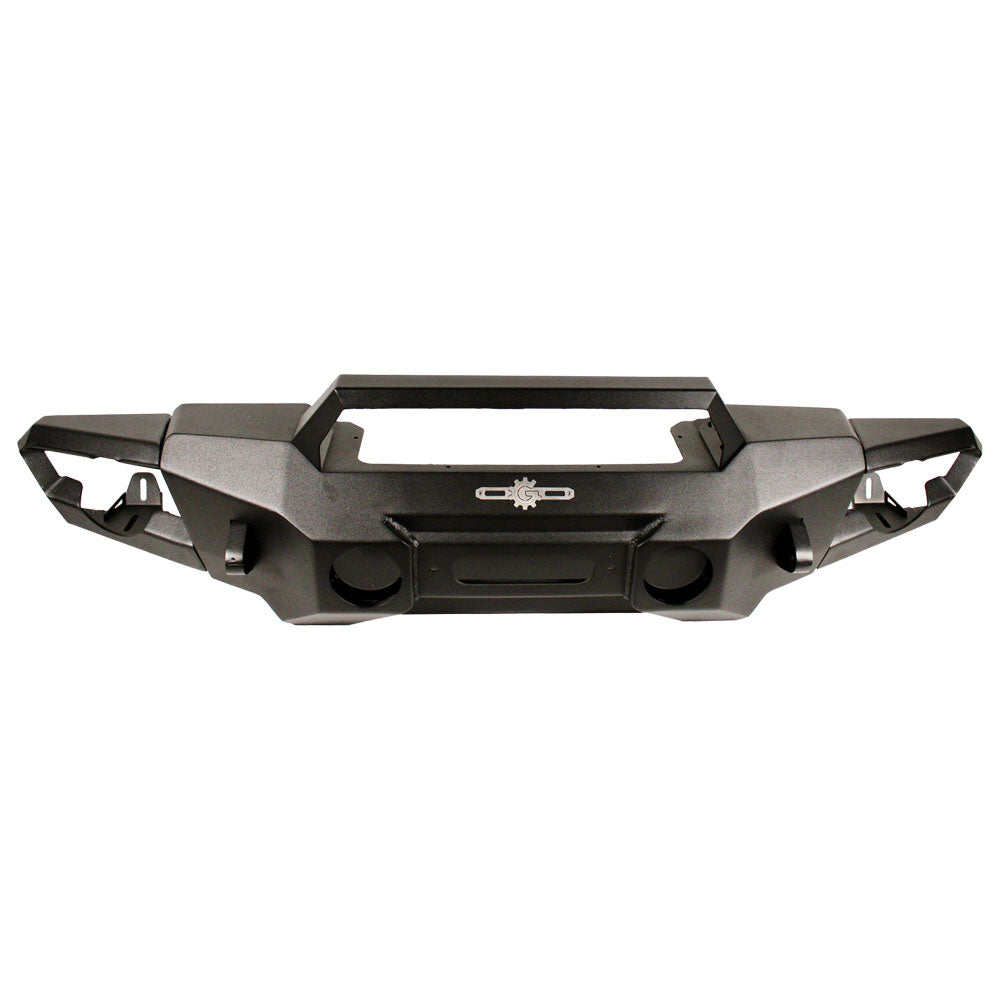 Mid Front Bumper With Winch Plate For 18-25 Jeep Wrangler JL 2-4 Door 20-25 Gladiator Rock Slide Engineering