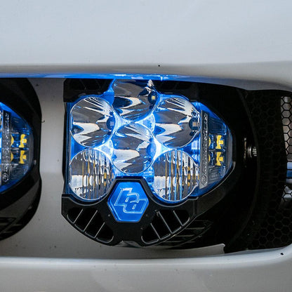 LP6 Pro LED Auxiliary Light Pod Light Pattern Driving/Combo Blue Backlight Baja Designs