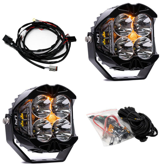 LP4 Pro LED Light Pod Pair (Spot; Clear)