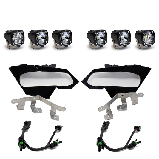 S1 LED Headlight Kit - '17-21 Maverick X3 (Multi-Pattern, Clear)