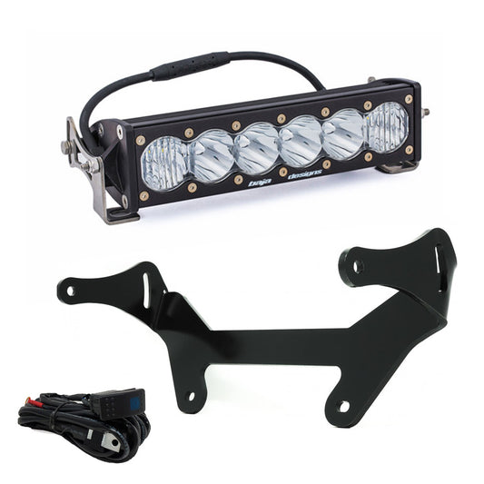 OnX6+ LED 10 Inch Shock Mount Kit - '17-21 Maverick X3 (Driving/Combo; Clear)