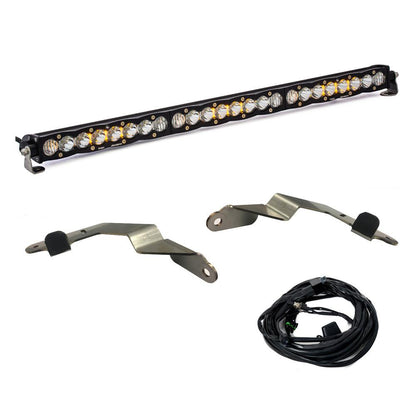 S8 30 Inch Grille Lower Kit - '14-21 Tundra (Driving/Combo; Clear)