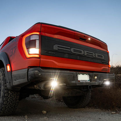 S2 Sport Dual Reverse Kit - '17-22 F-150 Raptor (Wide Cornering; Clear)