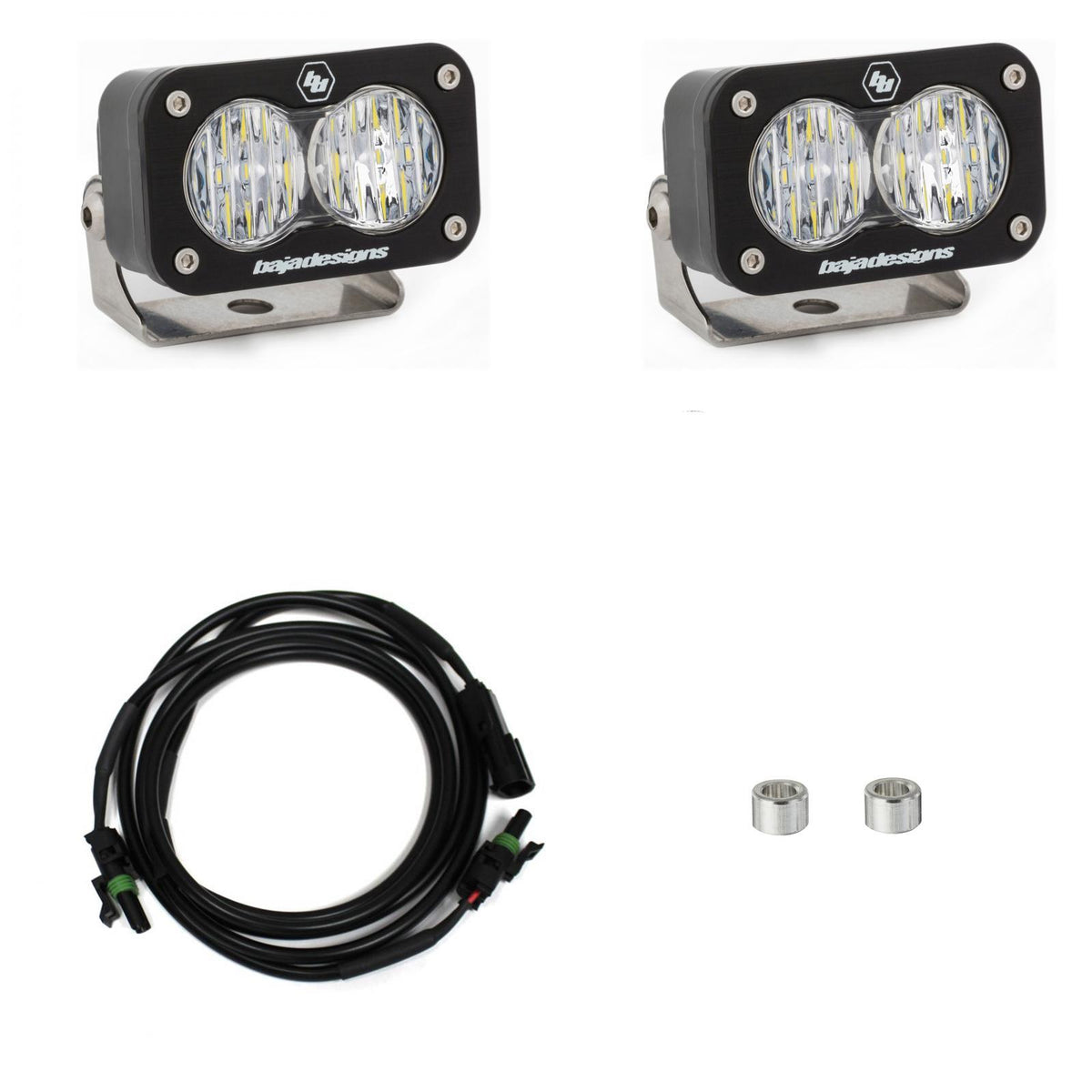 S2 Sport Dual Reverse Kit - '17-22 F-150 Raptor (Wide Cornering; Clear)