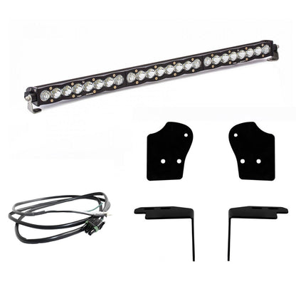 S8 30 Inch Grille Upper Kit - '17-20 F-150 Raptor (Driving/Combo; Clear)