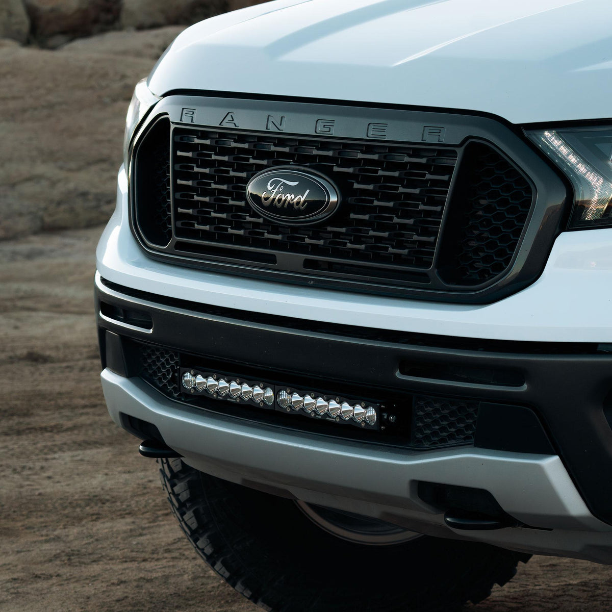 S8 20 Inch Grille Kit - '19-22 Ranger (Driving/Combo; Clear)