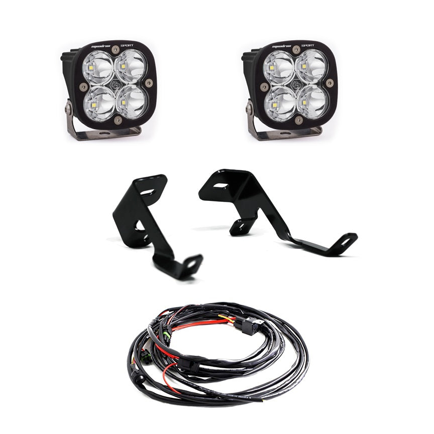 Squadron Sport A-Pillar Kit - '15-20 F-150 (High Speed Sport; Clear)