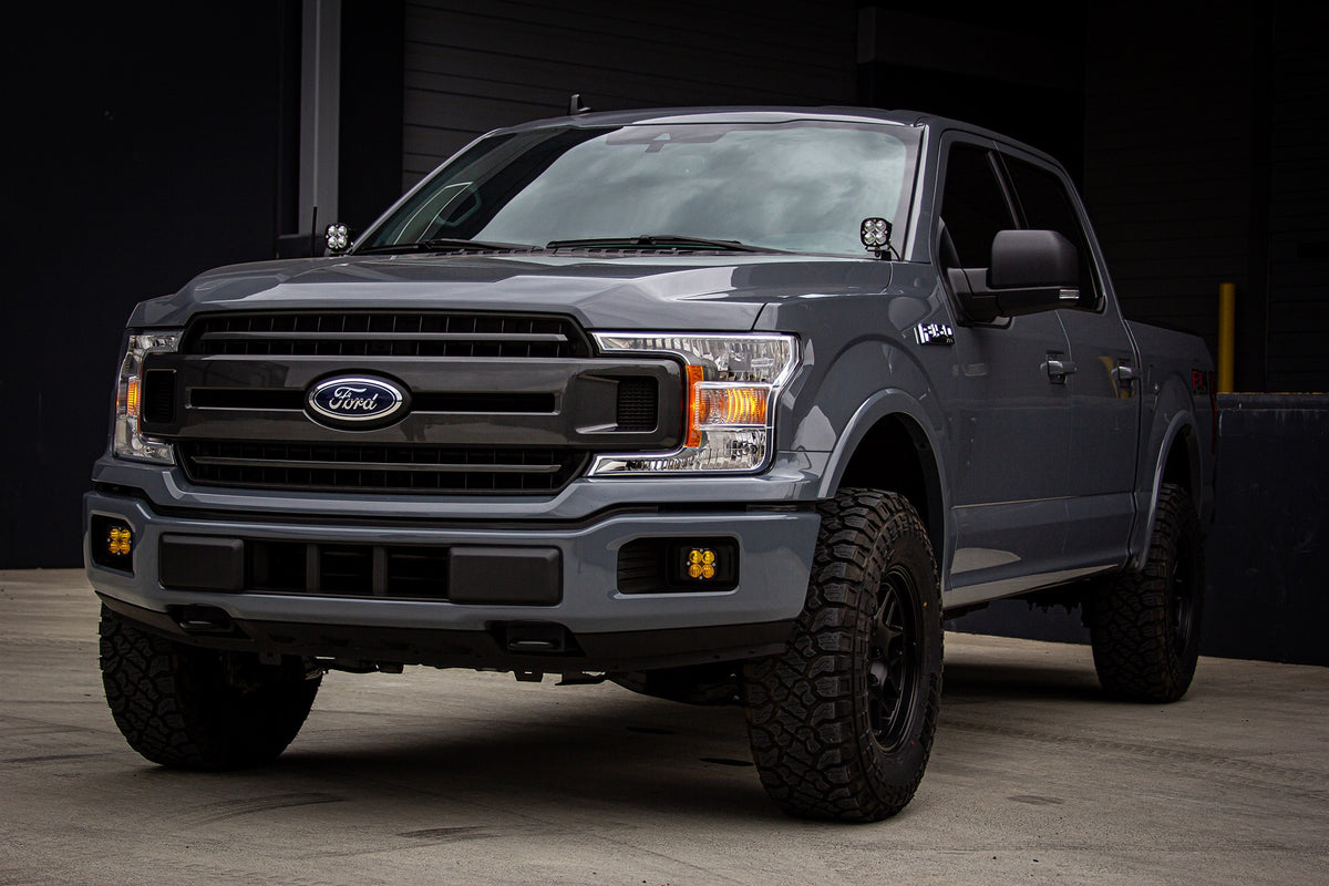Squadron Sport A-Pillar Kit - '15-20 F-150 (High Speed Sport; Clear)