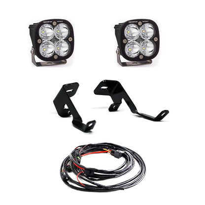 Squadron Pro A-Pillar Kit - '15-20 F-150 (High Speed Sport; Clear)