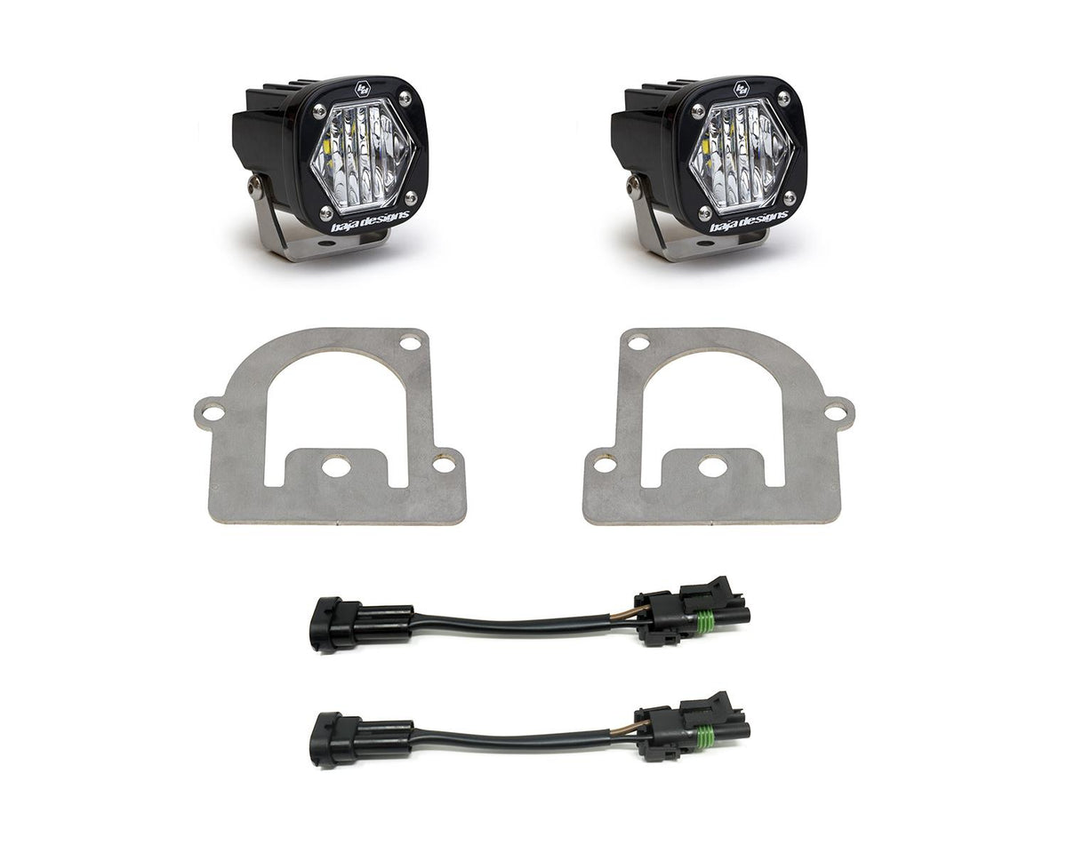 S1 Fog Pocket Kit - '21-22 Bronco Sport (Wide Cornering; Clear)