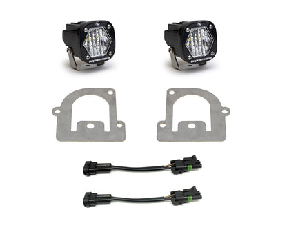 S1 Fog Pocket Kit - '21-22 Bronco Sport (Wide Cornering; Clear)