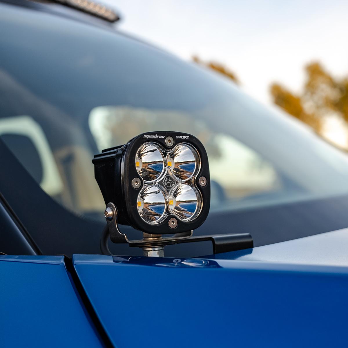 Squadron Sport A-Pillar Kit - '21-22 Bronco Sport (High Speed Sport; Clear)